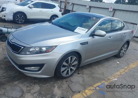 2013 Kia Optima Sx из США, поврежденный, VIN 5XXGR4A62DG139663